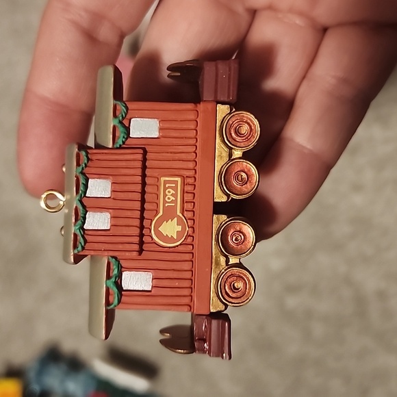 Lot of 9 vintage ornaments, 60s, 70s 90s. - Picture 2 of 16